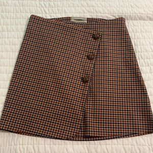 Urban Outfitters plaid skirt